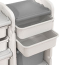 Kidkid Kids Storage Cabinet for Toys Clothes Books, Plastic Organizer