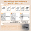 PawHut 4PCs Wall Mounted Cat Tree Cat Wall Shelves W/ Scratching Post - Dark Grey/Brown