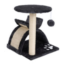 KidKid Cat Tree with Sisal Scratching Post and Hanging Toy