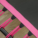 SPORTNOW 45" Fitness Trampoline with Adjustable Handle LED Lights