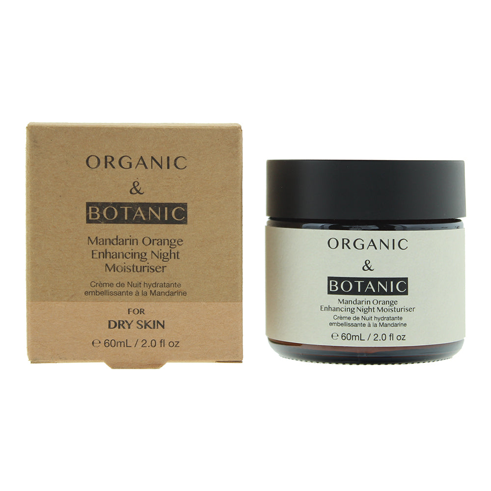 & Botanic Mandarin Orange Enhancing Night Moisturiser