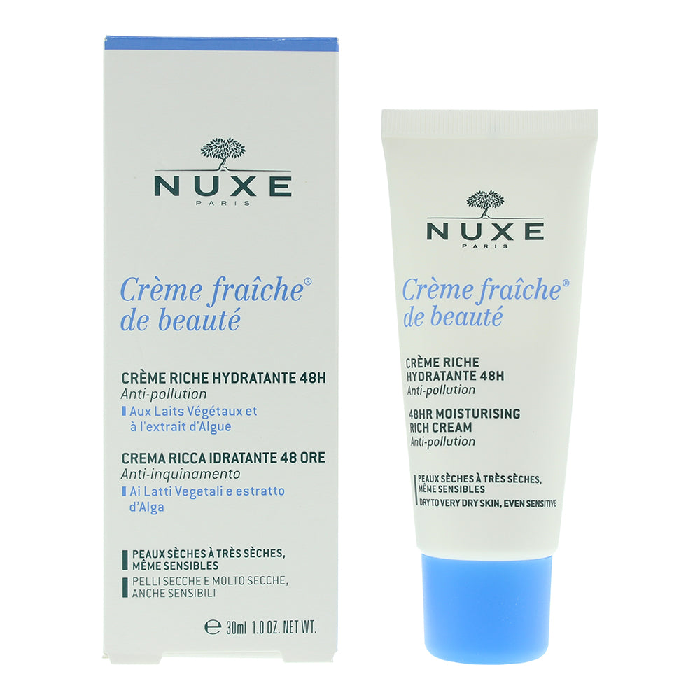 Nuxe Crème Fraîche de Beauté Crème Hydratante 48H 30ml main image 1