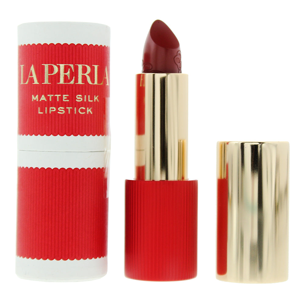 Perla Matte Silk Læbestift- #102 - Terracotta Red - 3.5g
