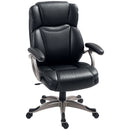 HOMCOM Tilting Executive Office Chair, PU Leather Desk Chair