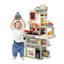 Kidkid Play Kitchen Set With 88PCS Kitchen Accessories