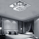 Livingandhome Square Small-size Crystal LED Ceiling Light