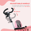 HOMCOM 6 In 1 Trike For Toddler 1-5 Years With Parent Handle