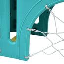 Kidkid Toddlers Slide and Climber with Balls and Ring Toss