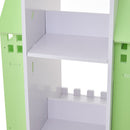 Kidkid 4-Tier Castle Rotating Bookshelf