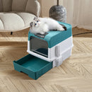KidKid Large Fully Enclosed Cat Litter Box with UV Sterilization