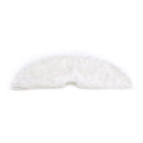 Livingandhome Snow White Plush Christmas Tree Skirt for Holiday Decoration