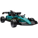 AIYAPLAY 12V Electric Go Kart W/ Shock-Absorbing Wheels, Remote, Bluetooth