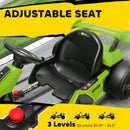 HOMCOM 24V Electric Go Kart For Kids With Adjustable Seat