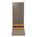 KidKid Corrugated L-shaped Cat Scratcher with Toys