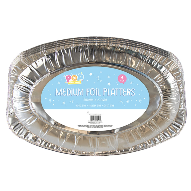 Pop Foil Platter Medium - 350 x 230mm