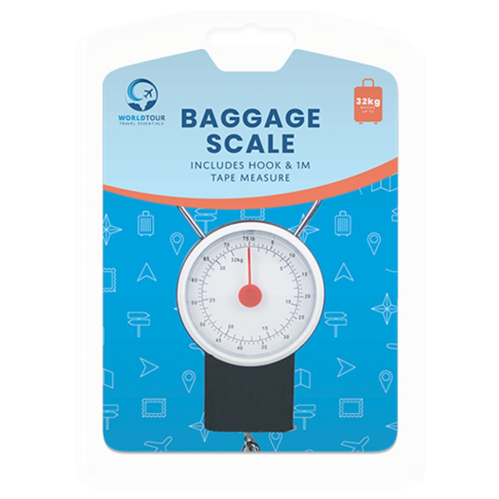 World Tour Travel Suitcase Baggage Scale