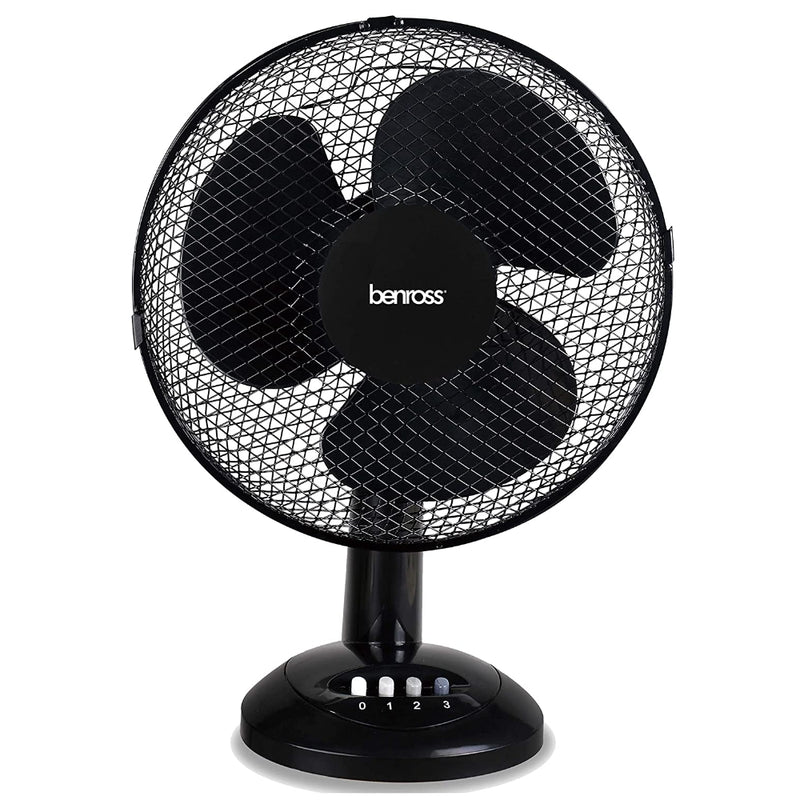 Benross Desk Fan 12 Inch - Black