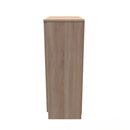 Dakar Ready Assembled Chest of Drawers with 5 Drawers  - Modern Oak