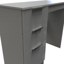 Paris Ready Assembled Dressing Table  - Uniform Matt & Dusk Grey