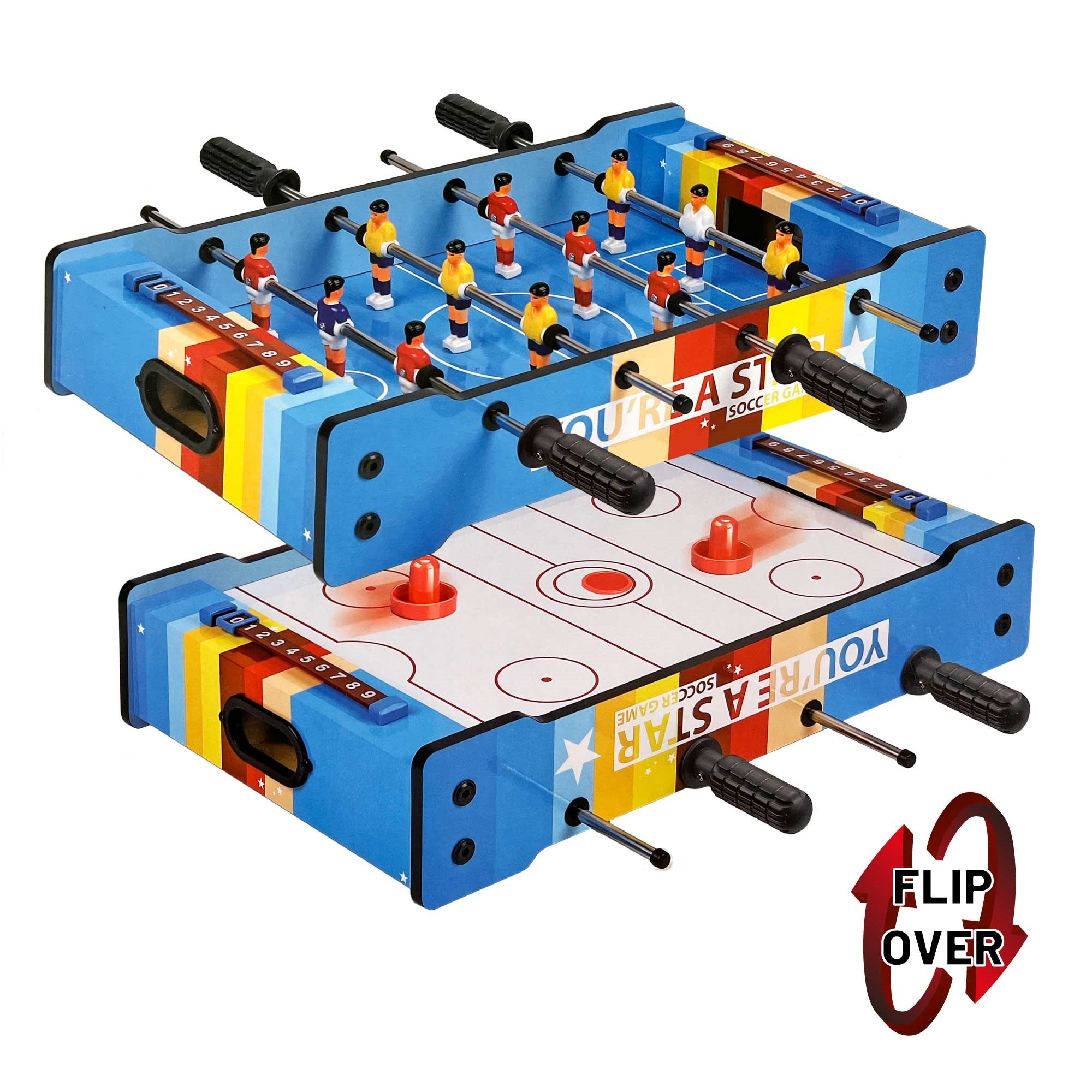 Multi Function Game Table 2 In 1 Table Football And Hockey multi-function-game-table-2-in-1-table-football-and-hockey
