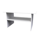 Wellington Ready Assembled Coffee Table  - White Matt & White