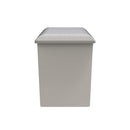 Paris Ready Assembled Dressing Table Stool  - White Matt