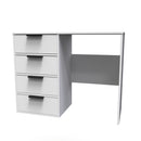 Havana Ready Assembled Dressing Table with 4 Drawers  - White Matt