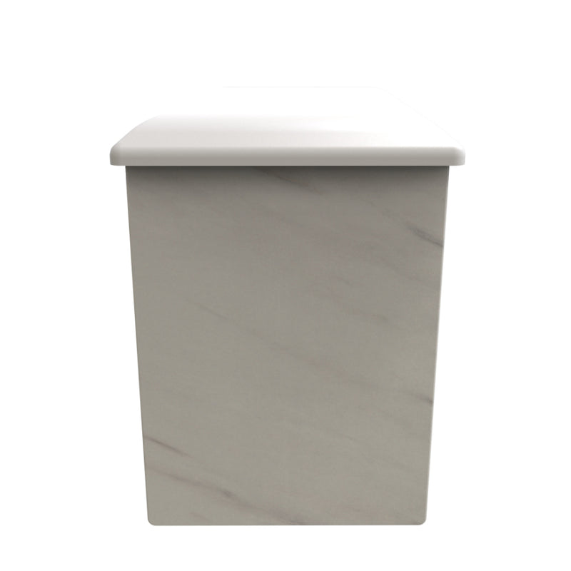 Harare Ready Assembled Dressing Table Stool  - Marble