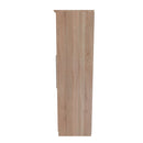 Sofia Ready Assembled Wardrobe with Triple Mirror  - Bardolino Oak