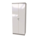Cairo Ready Assembled Wardrobe with 2 Doors  - Kashmir Gloss & Kashmir