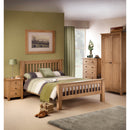 Marlborough Bedside Table With 1 Drawer - Oak