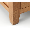 Marlborough Bedside Table With 1 Drawer - Oak