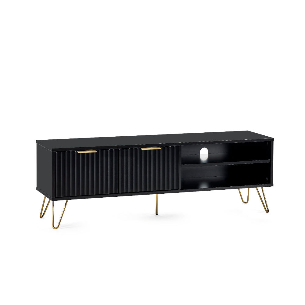 Murano TV Unit 1.5m Matt Black
