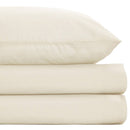 Lewis's Easy Care Plain Dyed Sheet Range - Cream
