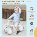 AIYAPLAY Kids Balance Bike For 1-3 Years Old With Adjustable Seat