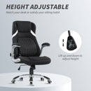 Vinsetto Fabric Office Desk Chair W/ Adjustable Height Tilt Function