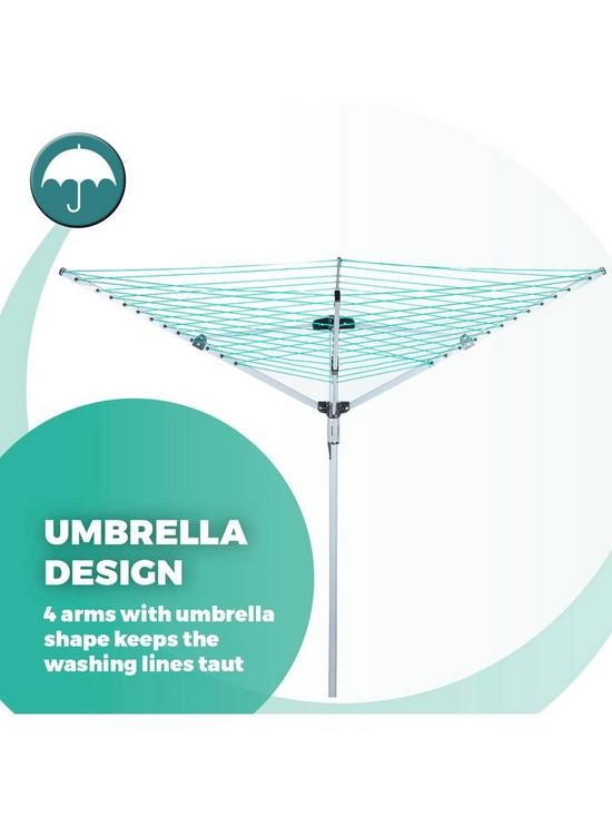 Ourhouse Rotary Airer 40m  - Grey