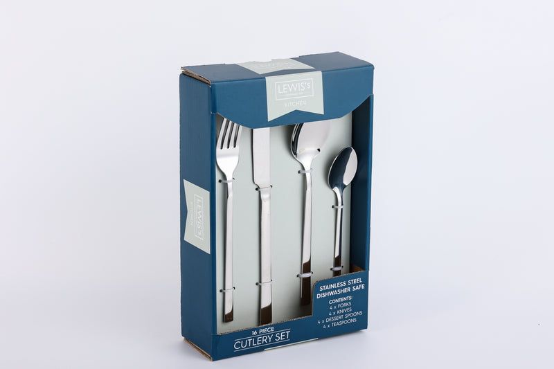 Lewis's Ambience 16pc Cutlery Set