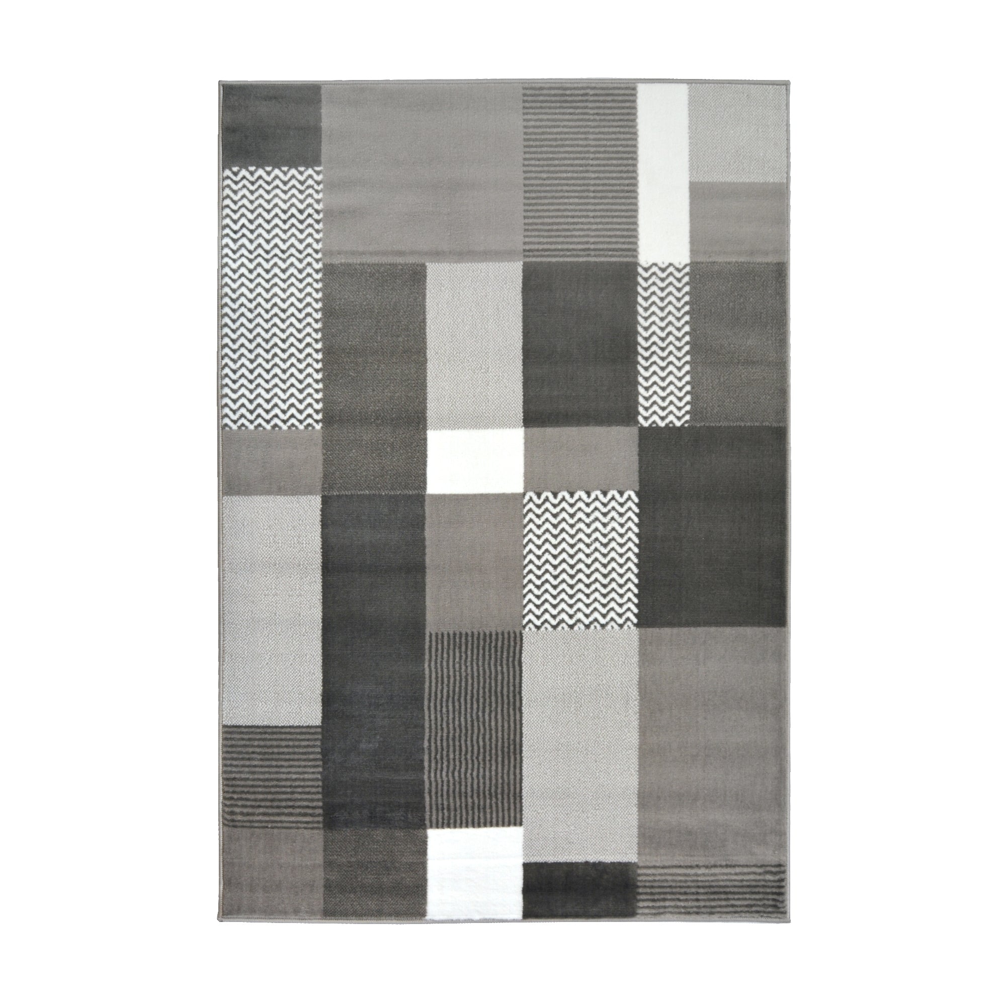Lewis's Home Maestro Montreal Rugs Grey