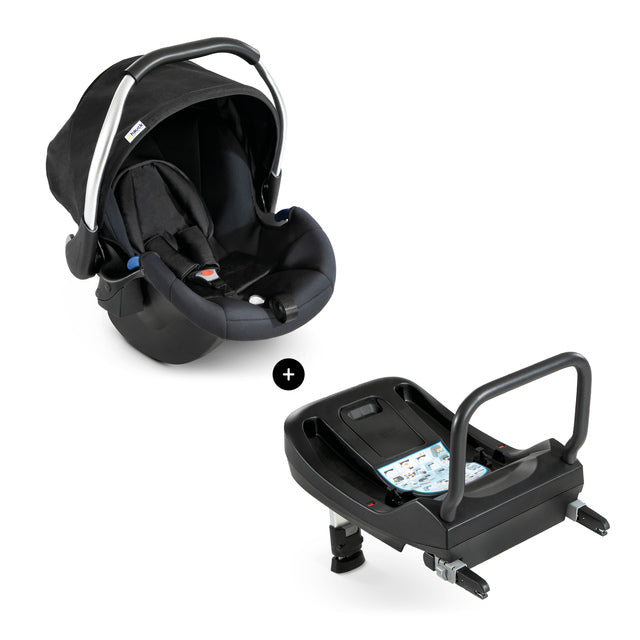Hauck Comfort Fix Car Seat Set Black/Black
