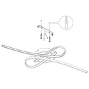 EGLO Selvina Knotted Ceiling Light - White & Chrome