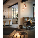 EGLO Tarbes Geometric Pendant Light Set of 3 - Copper