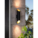 EGLO Agolada Exterior Wall Light Up and Down 2 Light - Black & Copper