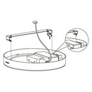 EGLO Fueva Ceiling Light Circular- Black