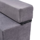 KidKid 3-step Upholstered Pet Stairs Climbing Ladder