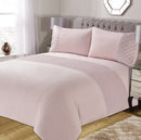 Lewis's Isla Pinsonic Panel Bedding - Pink