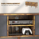 HOMCOM Modern TV Cabinet Stand w/ Shelves & Drawers