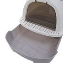 KidKid Little Devil Design Enclosed Cat Litter Box