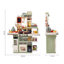 Kidkid Play Kitchen Set With 88PCS Kitchen Accessories