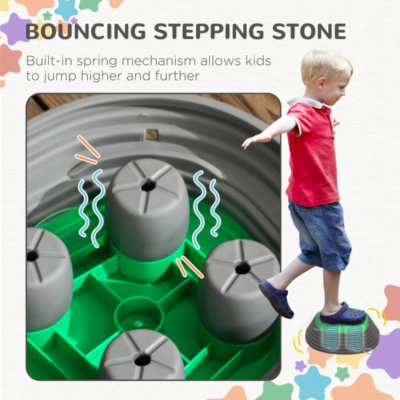 ZONEKIZ Balance Stepping Stones 11 Piece